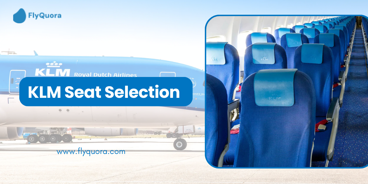 KLM seat selection